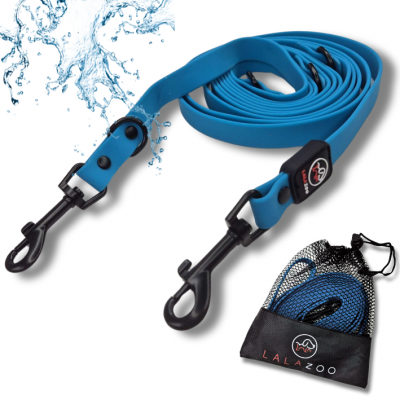 SMYCZ przepinana wodoodporna regulowana linka treningowa PVC RUBBY blue